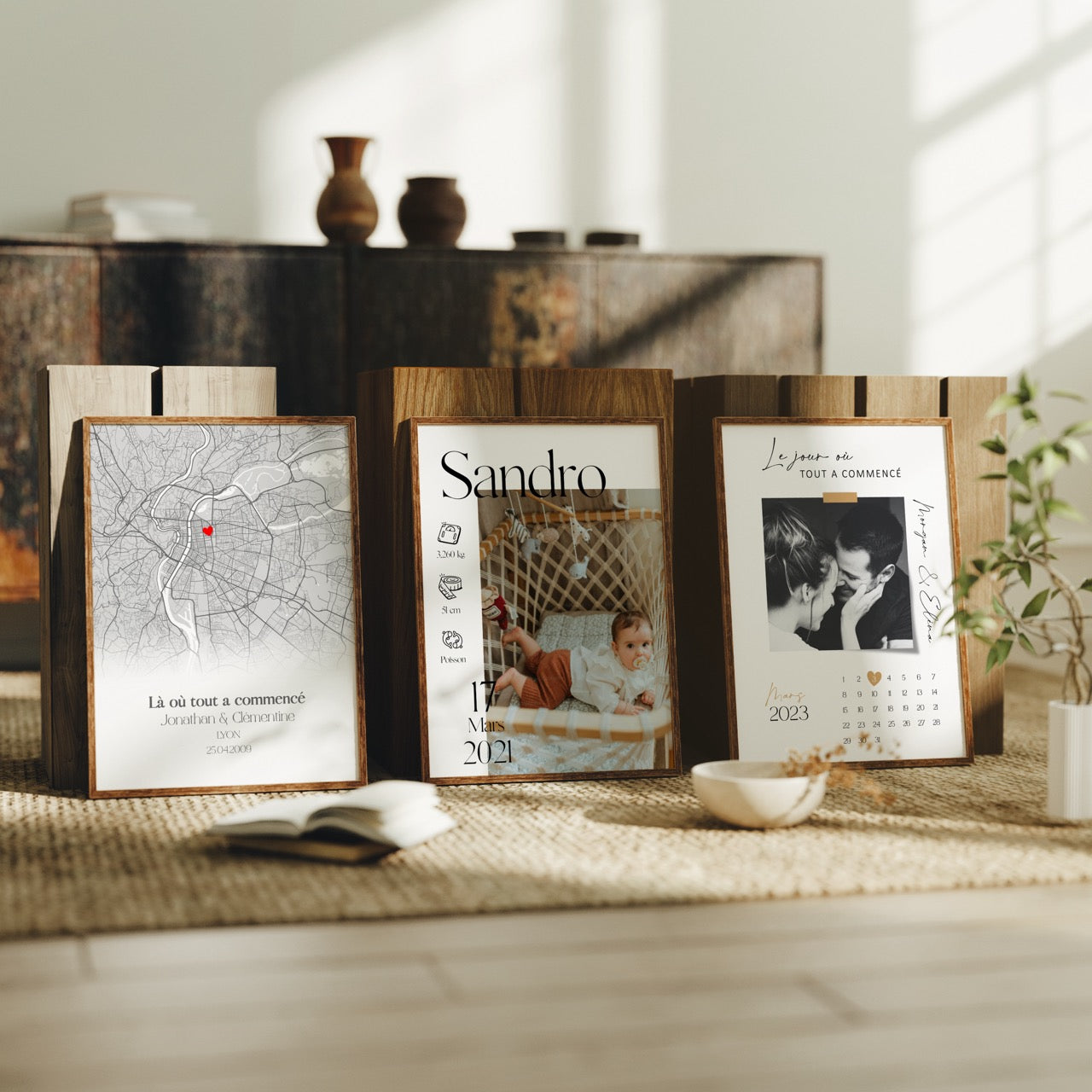 Affiches personnalisées