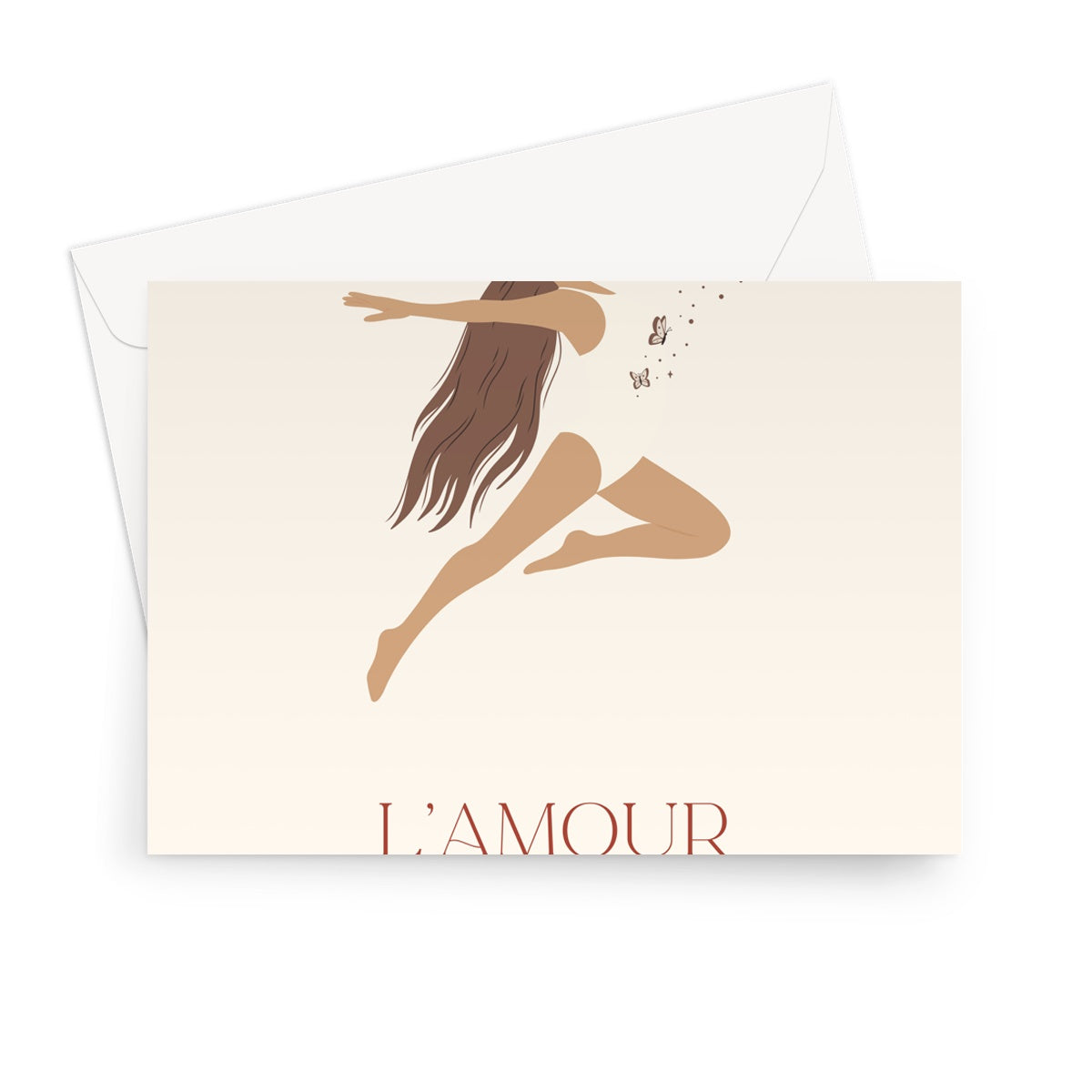 L'amoue est déclaré Greeting Card