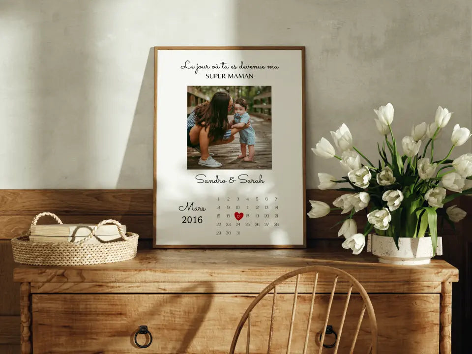 Affiche Maman — Le jour où...