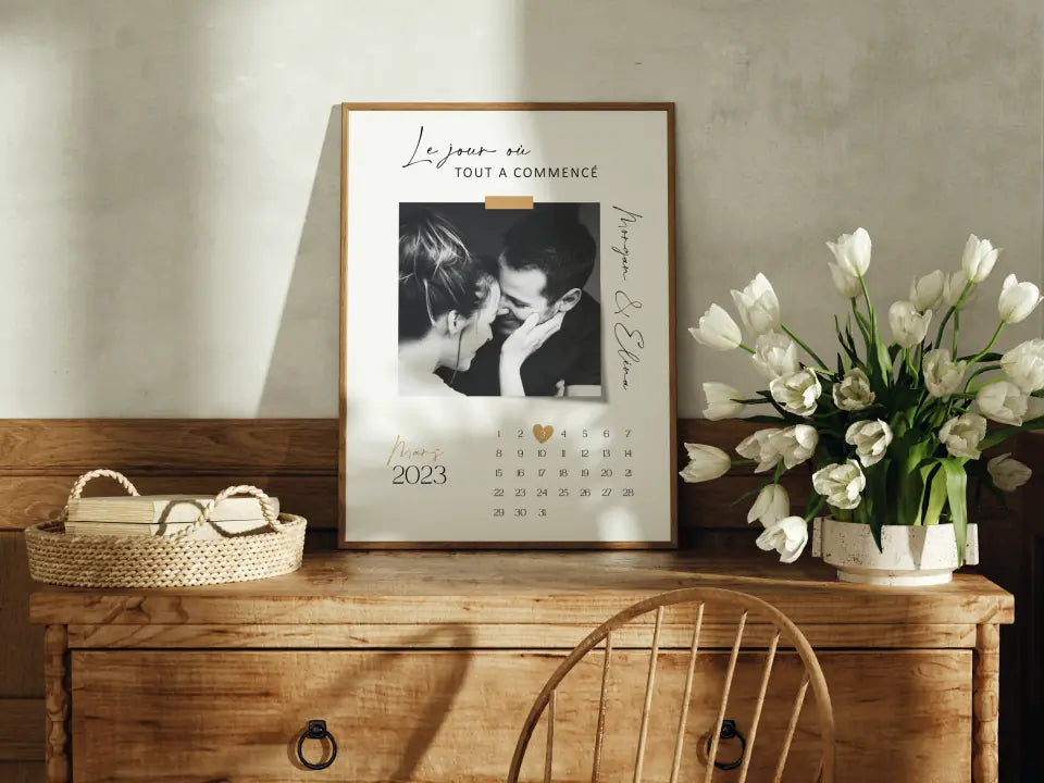 Affiche — Le jour où tout a commencé