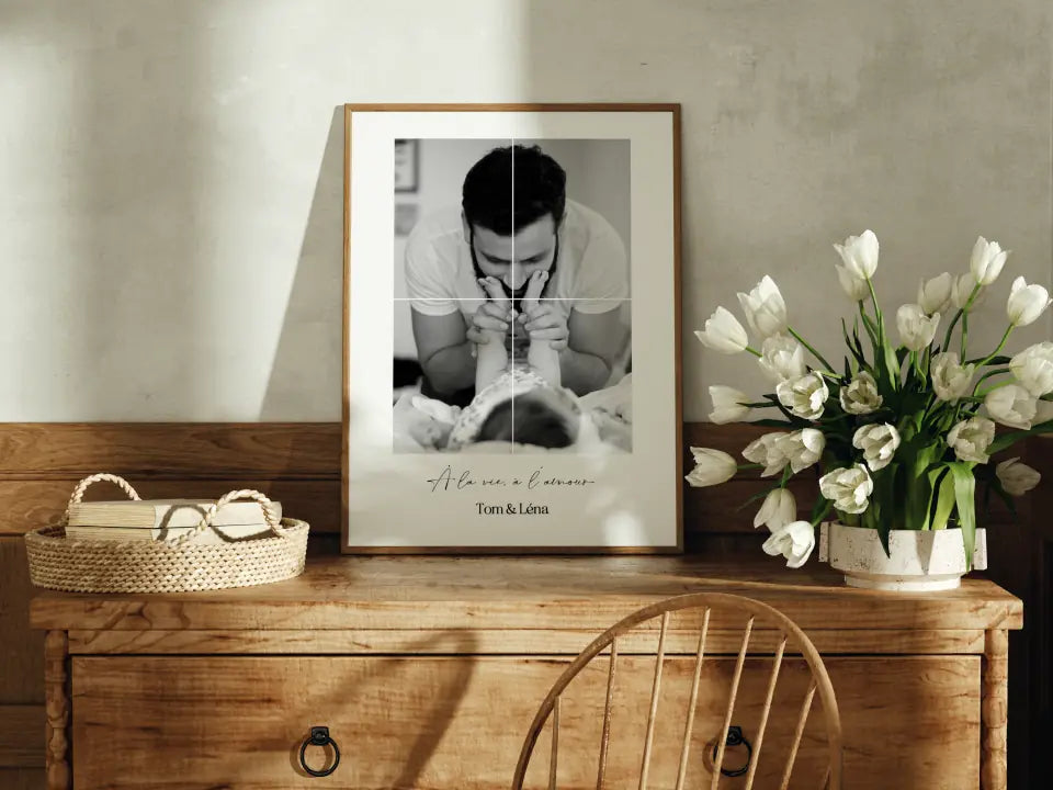 Affiche Papa — À la vie, à l'amour