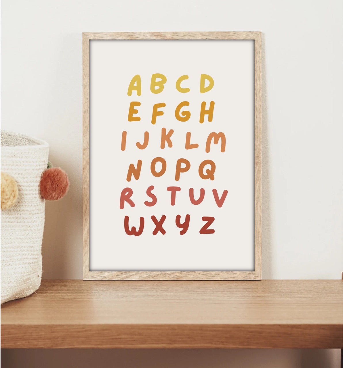 Affiche - Alphabet