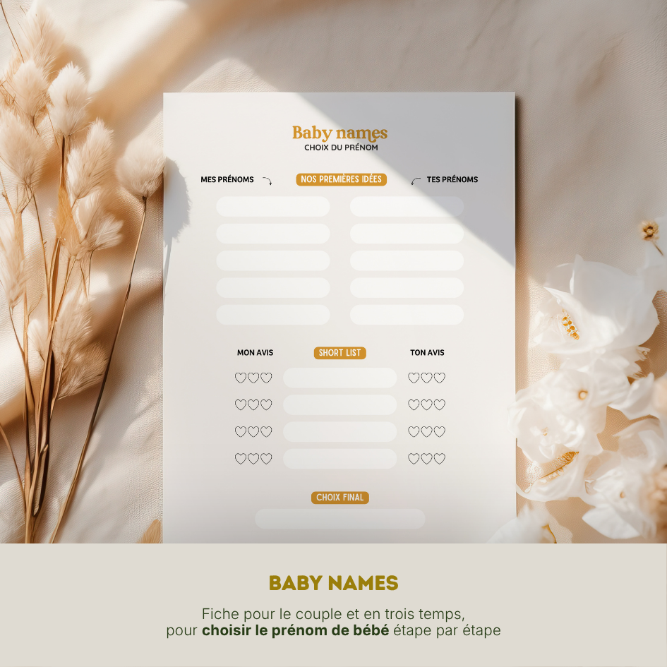 Pack grossesse n°1 - S'organiser