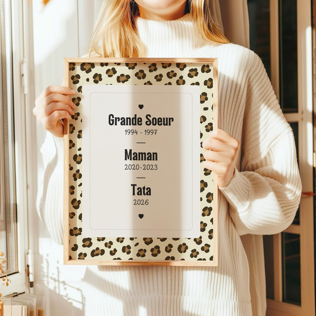 Annonce de grossesse Tata — Thème Graou