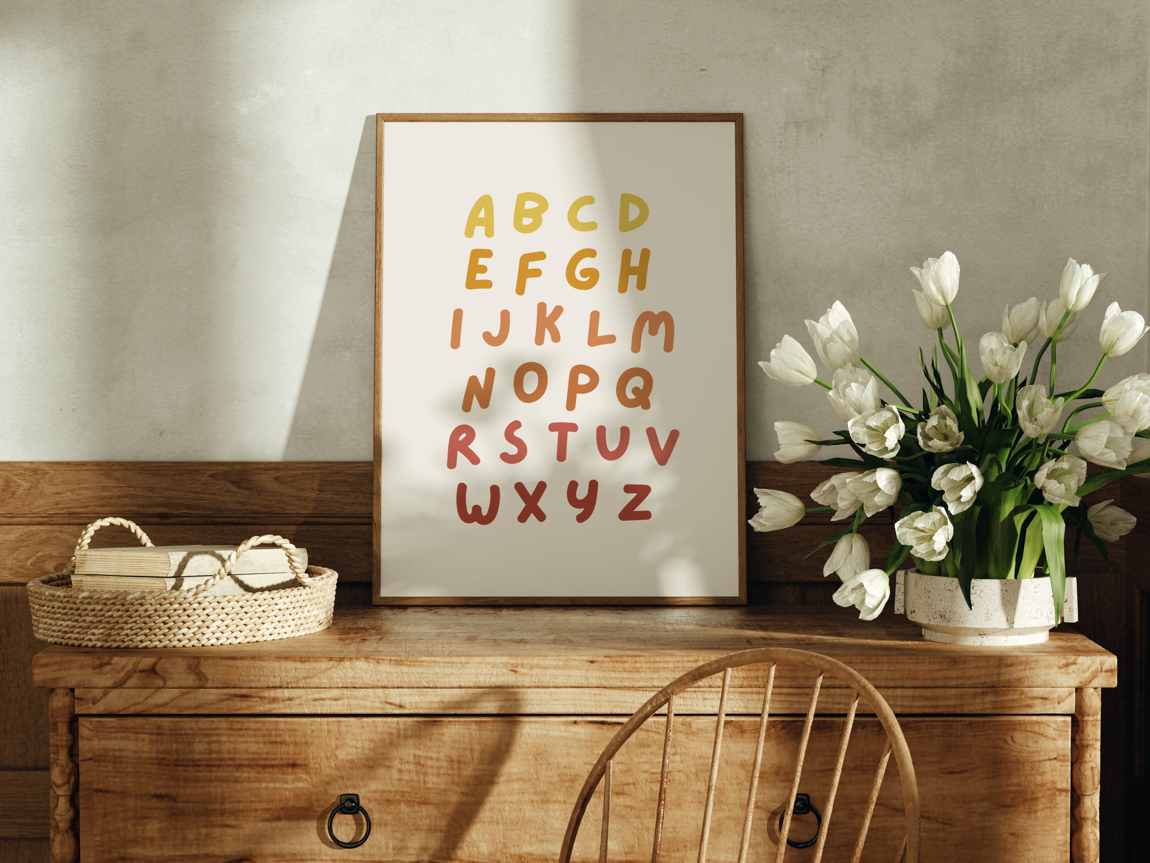 Affiche Educative — Alphabet