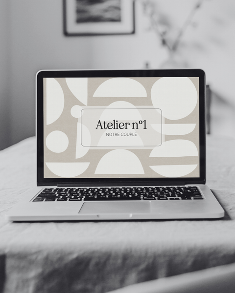 Atelier n°1 ✴︎ Notre couple