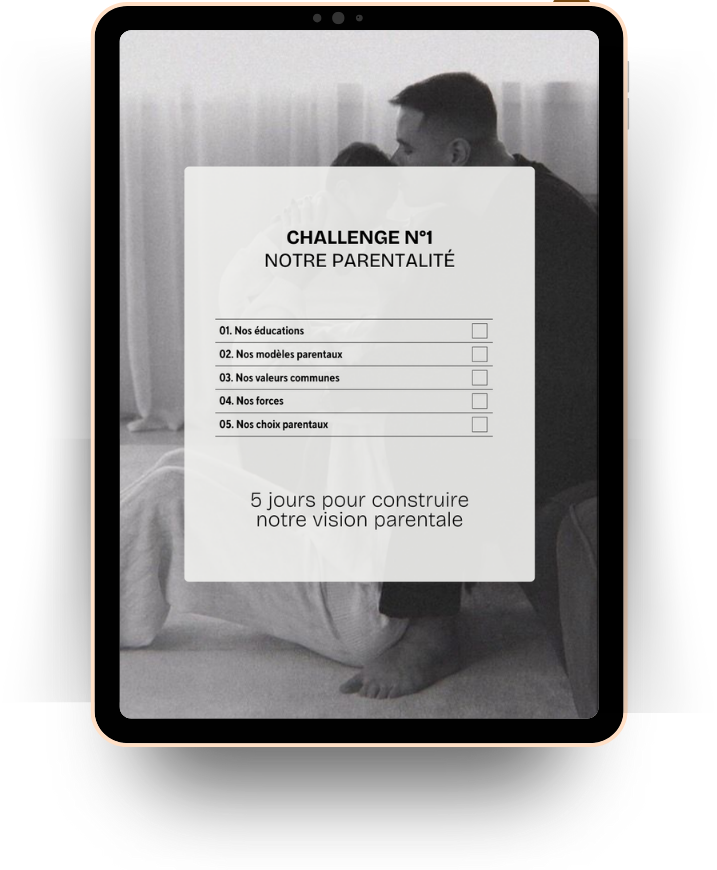 Challenge n°1 ✴︎ Notre couple