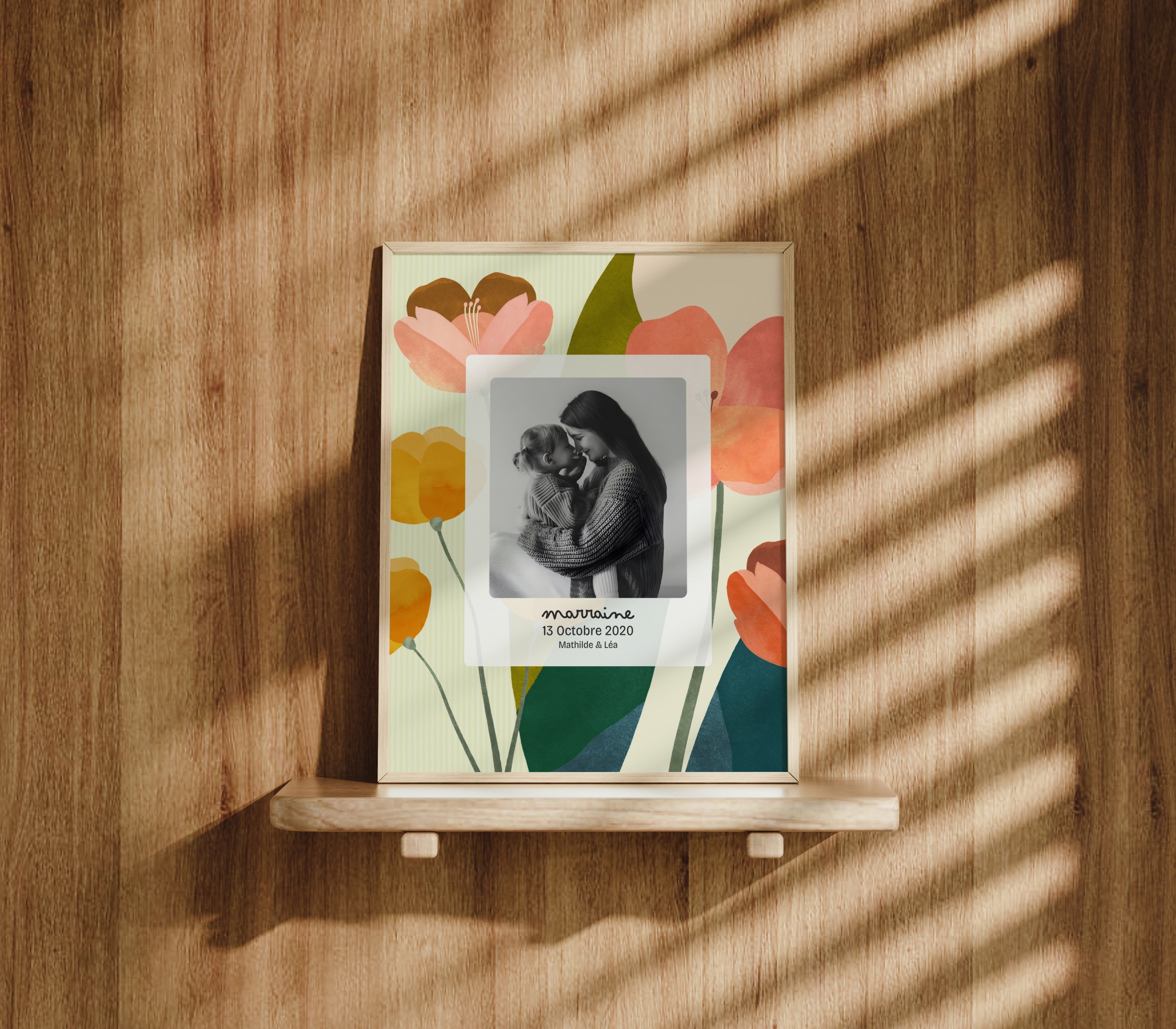Affiche Marraine — Thème Mosaïque (Copie)