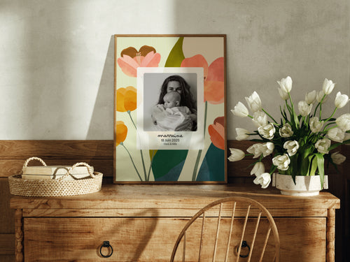 Affiche Marraine — Thème Mosaïque (Copie)