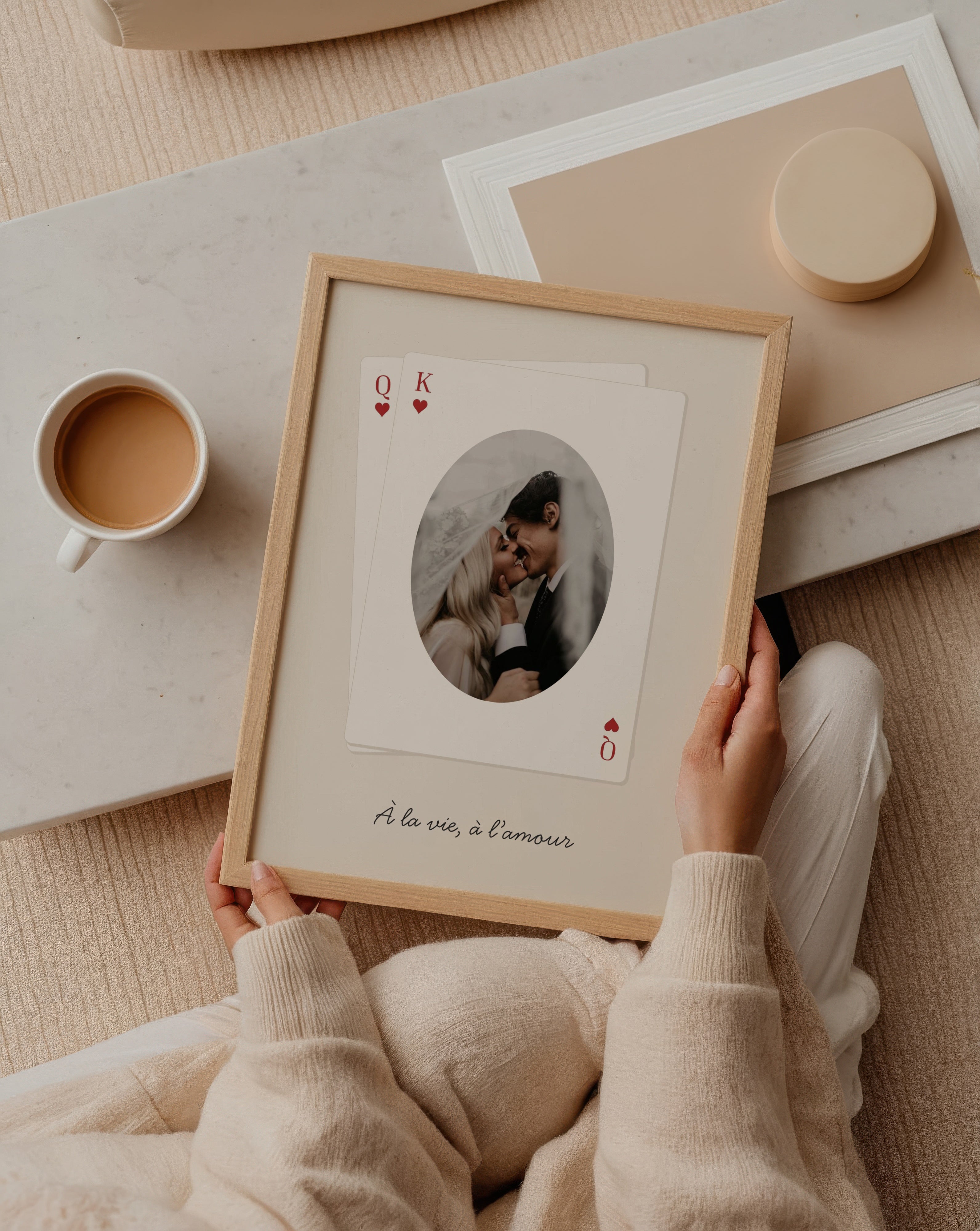 Affiche Queen & King — Thème Cards n°1