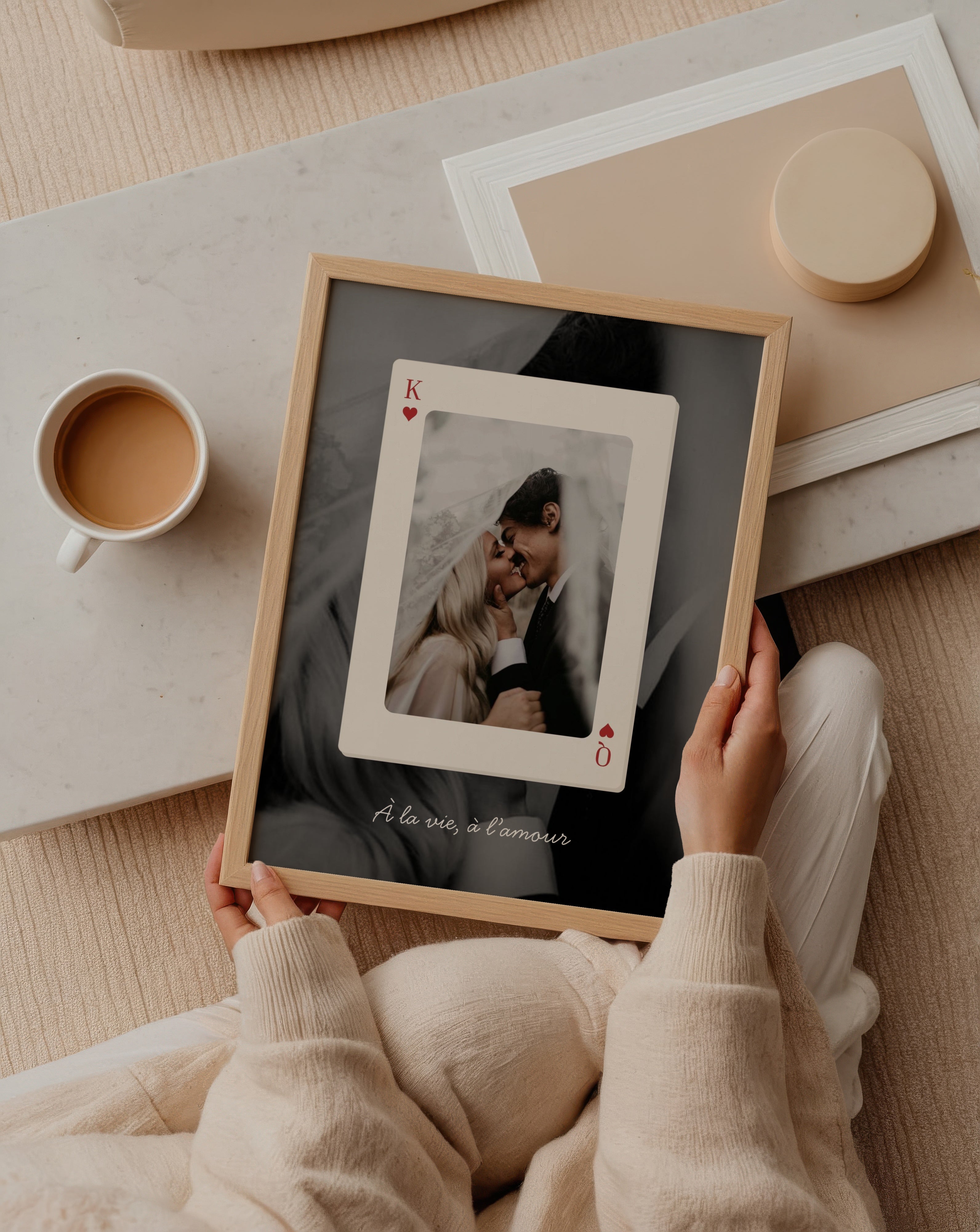 Affiche Queen & King — Thème Cards n°3