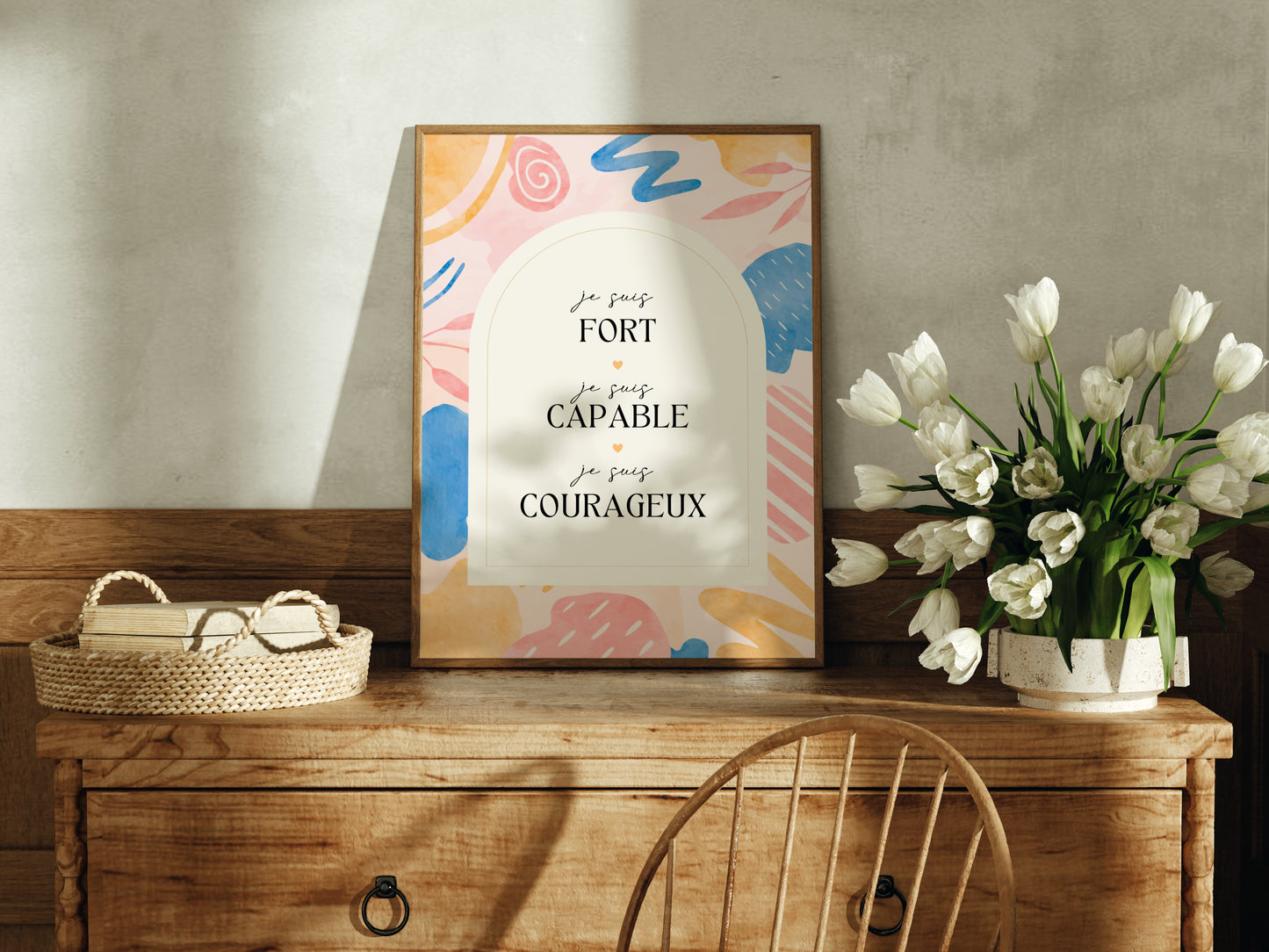 Affiche - Affirmations positives - Pop