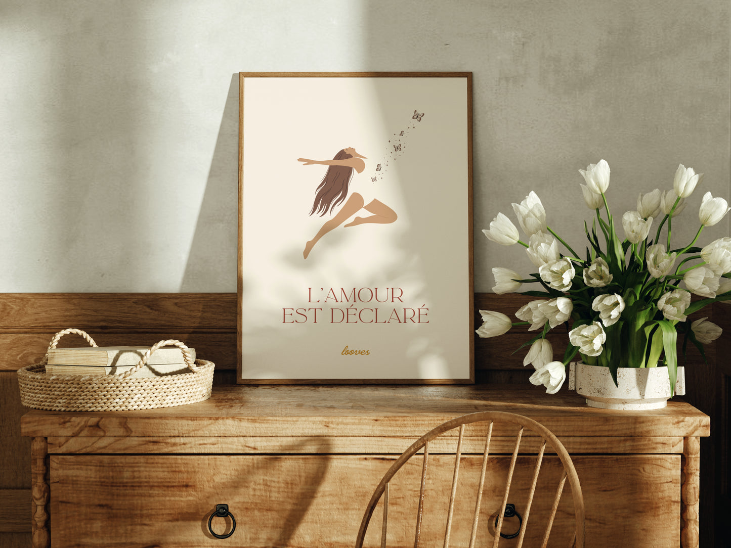 Affiche Positive - L'amour est déclaré