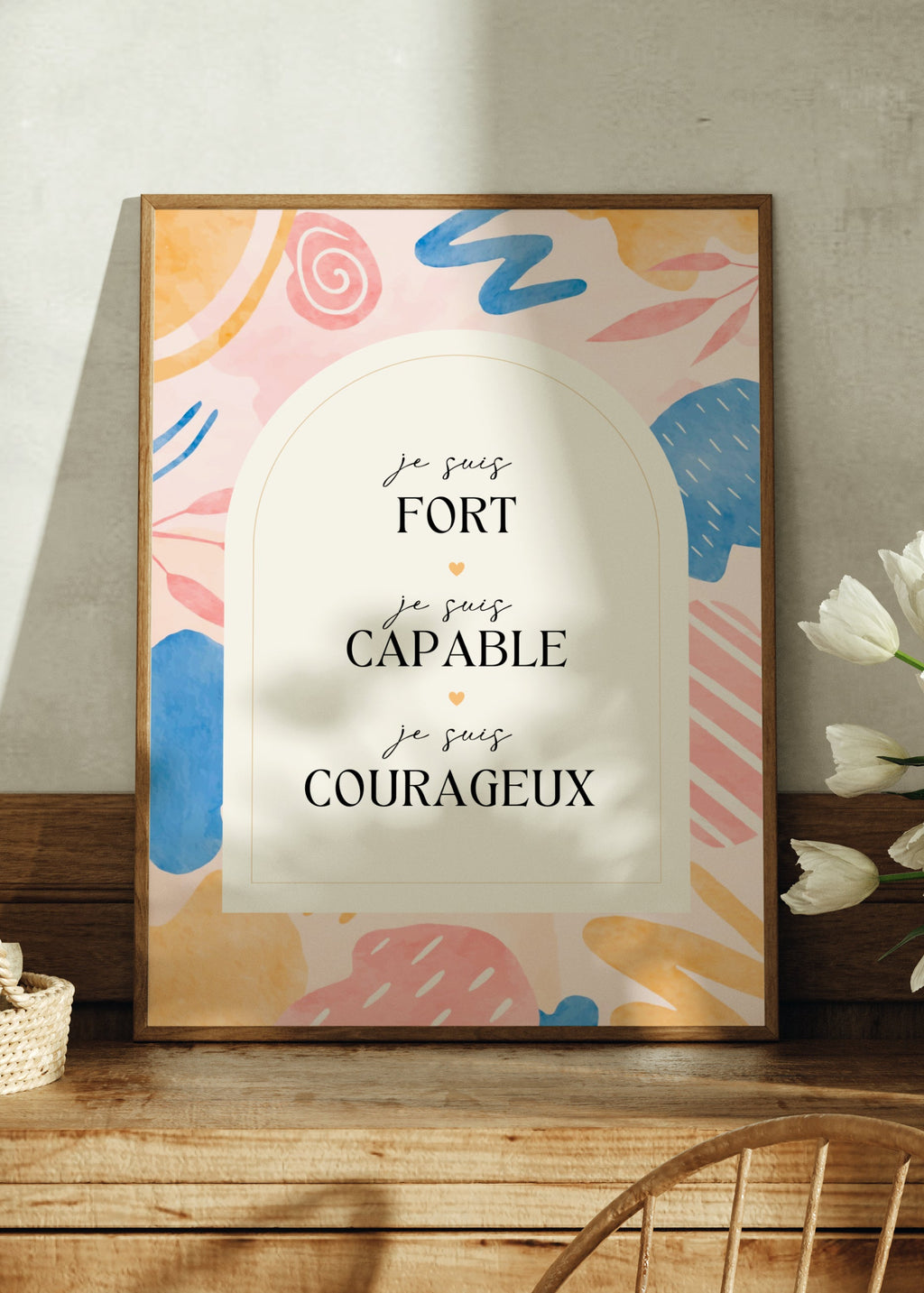 Affiche Positive - Thème Pop